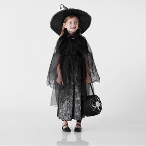 Pottery Barn Witch Halloween Costume size 4-6Y
